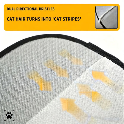 Electrostatic Pet Hair Remover Gloves - Two-Way Brush for Efficient Grooming and Cleaning of Cat and Dog Hair from Furniture, Carpets, and Car Seats - Reusable and Eco-Friendly Solution