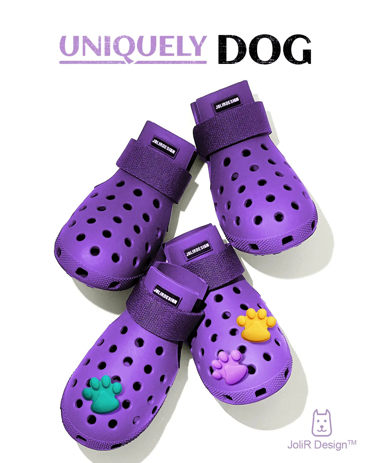Premium Dog Boots for Hot Pavement - Protective Footwear for Small, Medium, and Large Dogs, Easy-On/Off, Non-Slip, Waterproof, and Easy-Clean Booties for Beach and Snow Activities